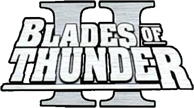 Blades of Thunder 2 title screen for Nintendo DS